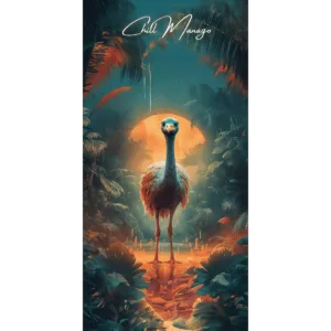 Ręcznik plażowy Struś