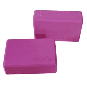 Różowe kostki do jogi